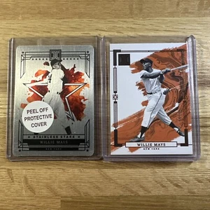 Willie Mays 2024 Panini Impeccable 2-card Lot Stainless Stars - Both /99 Giants - Picture 1 of 8
