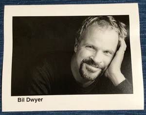 B/W Press Photo Promo Bill Dwyer Actor Writer Comedian Game Show Host 8x10  892A - Picture 1 of 1