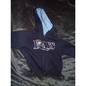 Majestic brand Tampa Bay Rays zip up hoodie baby size 6/9 month - Picture 1 of 2