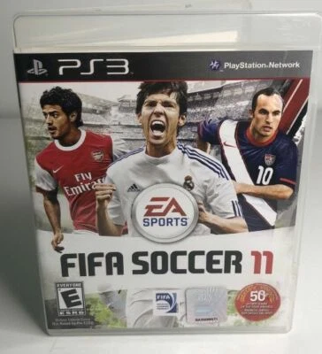 FIFA Soccer 11 PS3 (Sony PlayStation 3 PS3, 2010) EA Sports Complete w/ Manual  - Image 1 of 4