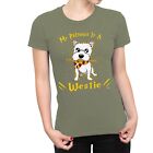 1Tee Womens My Patronus Is A Westie Dog T-Shirt