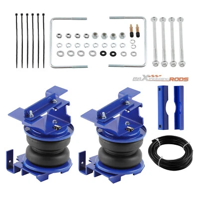 Kit de suspensión de resorte auxiliar de aire 7500 lb para Dodge Ram 3500 4x4 2019-2024 Foto 1 de 4
