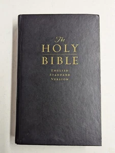 ESV THE  HOLY BIBLE (Black) English Standard Version Crossway - HARDCOVER 2011 - Imagen 1 de 4