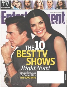 ENTERTAINMENT WEEKLY Magazine March 12 2010 #1093 The Good Wife Best TV Shows - Picture 1 of 1