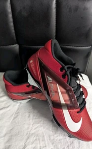New Nike Men's Alpha Menace 4 Pro Football Cleats FD7037-600 Red/Black Size 12 - Bild 1 von 5