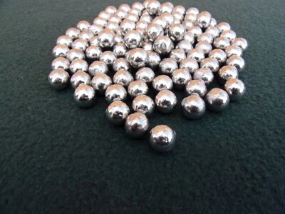 100  11.6mm approx round lead balls catapult slingshot ammo  - Image 1 of 2