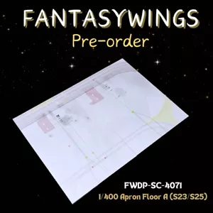 Grembiule da pavimento A (S23/S25) (210 x 297 mm) 1/400 Fantasywings FWDP-SC-4071 - Foto 1 di 1