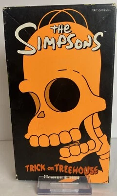 Vintage 2000 The Simpsons Trick or Treehouse Vol 3: Heaven & Hell VHS Tape Homer - Image 1 of 4