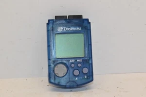 Sega Dreamcast Visual Memory Unit VMU Blue HKT-7000 OEM- TESTED - Picture 1 of 3