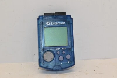 Sega Dreamcast Visual Memory Unit VMU Blue HKT-7000 OEM- TESTED - Image 1 of 3