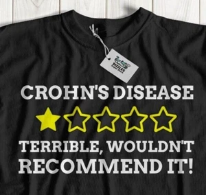 Unisex lustiges T-Shirt Morbus Crohn Colitis Geschenke & Enteritis Shirts IBS T-Shirt - Bild 1 von 7