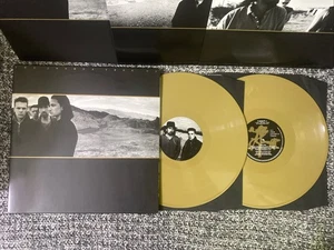 U 2 Lp The Joshua Tree 1987 -2017 2x Gold Vinyl Anniversary Edition Rare - Foto 1 di 6