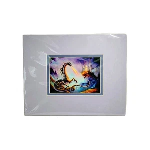 Vincent Fleming Studio '05 Dragon Fire Castle Fantasy MythicalCreature Kunstdruck - Bild 1 von 5