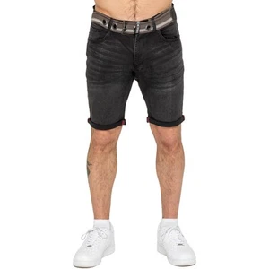 Pantalones Cortos Enzo Para Hombres Calce Ajustado Verano Elastizados Denim Medio Pantalones - Imagen 1 de 20