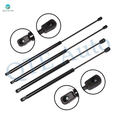 Juego de 4 soportes de elevación de vidrio para puerta levadiza trasera para GMC Yukon 1994-1998 con descongelador Foto 1 de 4