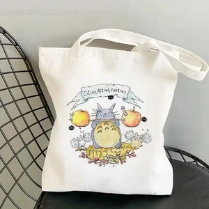 Studio Ghibli Tote Bag Kawaii Cute Shopping Bags Anime - Picture 1 of 1