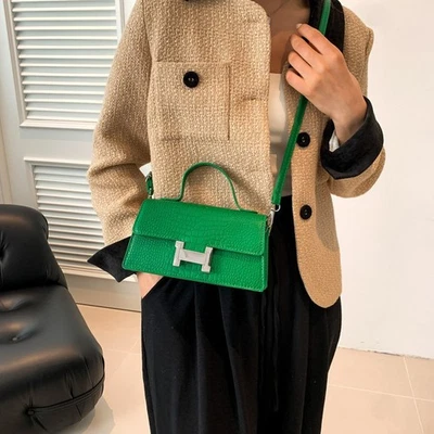 Street Style Pu Small Square Bag With Magnet Clo For Casual Day Use - Image 1 of 4