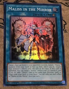 Yugioh Maliss in the Mirror ALIN-EN064 1st Edition Super Rare LP Presale - Picture 1 of 1