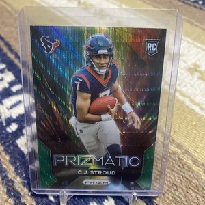 Panini Prizm 2023 - Prizmatic C.J. Stroud #6 Green Wave Prizm RC c235 - Imagen 1 de 3