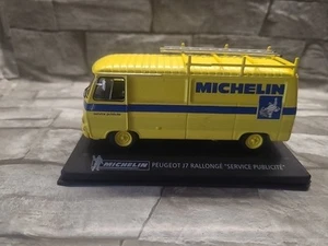 Altaya 1/43 Scale Diecast MICH90 - Peugeot J7 Van Michelin - Yellow/Blue - Picture 1 of 3