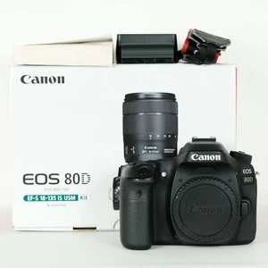 Canon EOS 80D Digital SLR Japan EF S Mount Camera Body Mid Level Pro - Picture 1 of 12