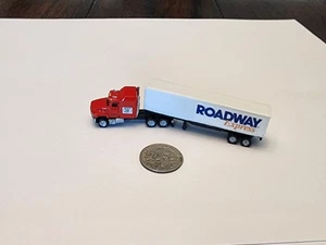 Z scale Semi Truck & Trailer custom finished Z Gauge model train detail NEAT - Picture 1 of 4