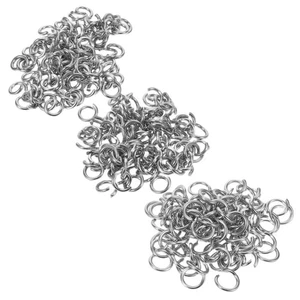  300 Piezas Acero Inoxidable Anillos de Salto Cerrados Pulsera Reparación Joyería Hardware - Imagen 1 de 19