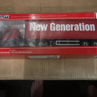 CORGI  1:50 ERF CC12701  NEW GENERATION ERF.LIMITED.EDITION +mirrors+cert - Image 1 of 4