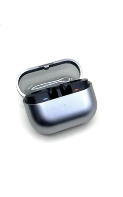 Original Samsung Galaxy Buds 3 SM-R530 Estuche de Carga Cargador Dock Silver Gris - Imagen 1 de 3