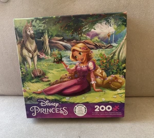 Rompecabezas Disney Princesa Rapunzel y Pascal 200 piezas Ceaco 19.5" x 14.25" Nuevo Dmg Bx - Imagen 1 de 3