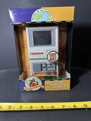 Where in The World Is Carmen Sandiego Handheld Electronic Game -New - Image 1 of 4