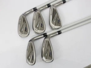 Women TaylorMade SIM2MAX IronSet 7-9,Pw,Sw 5pc TENSEI TM40 graphite Flex L Used - Picture 1 of 6