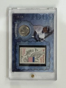 2015 Topps Birth Year Coin & Stamp KEN GRIFFEY JR. #d 39/50 #CS-47 ** - Picture 1 of 2