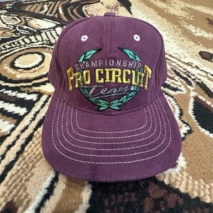 NWOT Vintage Pro Circuit Racing MX Works Cap Hat Made In USA Purple Motocross - Picture 1 of 6