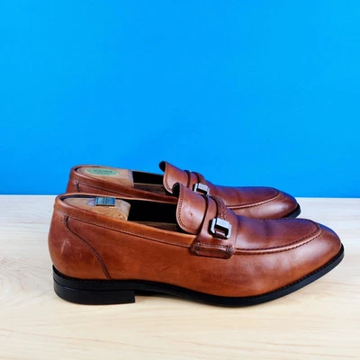 Cole Haan Grand 360 Wagner Mens Size 11.5 loafers Brown Leather Lace Bit C29040 - Image 1 of 4