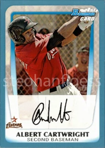 Bowman Prospects Blue #BP32 2011 Albert Cartwright 234/500 Houston Astros - Imagen 1 de 1