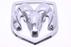 Dodge Ram Truck Emblem Badge Logo Nameplate Chrome Plastic OEM Replacement -A9 - Picture 1 of 12