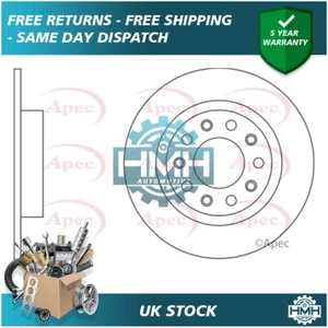 Fits Alfa Romeo Giulietta 1.4 1.6 JTDM 2.0 Brake Disc Rear Poppy 51815313 - Picture 1 of 2