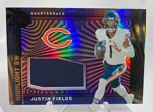 2023 Panini Illusions - Highlight Swatches PATCH - BEARS - Justin Fields #HS-JF - Bild 1 von 2