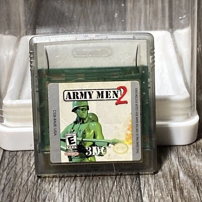 ARMY MEN 2 NINTENDO GAME BOY COLOR VIDEO GAME  - Image 1 of 3
