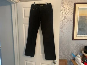 JOULES LADIES BLACK MICRO CORD TROUSERS SIZE 8 REG WORN ONCE - Picture 1 of 5
