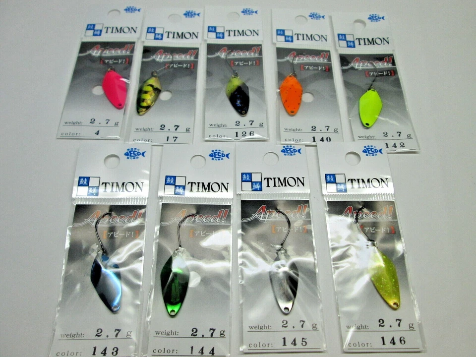 30392) JACKALL TIMON ¡Velocidad! 2,7 g para cuchara de trucha variación de color Foto 1 de 4