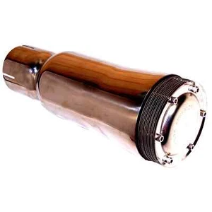 Big Shot Spark Arrestor, 3-1/2 Inlet with 5 Inch Discs Dunebuggy & VW - Foto 1 di 1