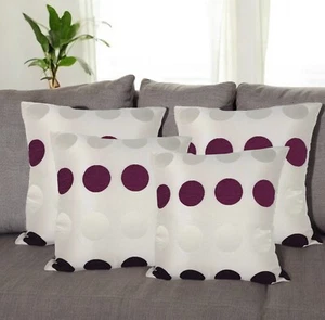 Luxury Purple Cushion Cover 45x45cm / 18x18" Decorative Throw Pillow Case – Cush - Picture 1 of 13