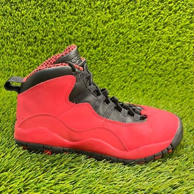Nike Air Jordan 10 Retro Rojo Niños Talla 4Y Zapatos Atléticos de Baloncesto Tenis Foto 1 de 4