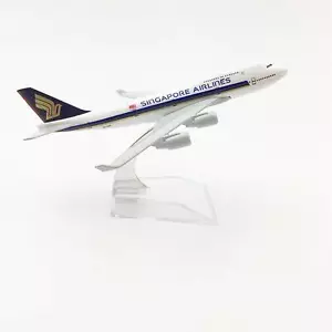 1/400 Airlines 16cm Simulation Aircraft Model Aviation Collection For Boeing747 - Picture 1 of 10