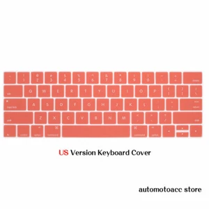 Multicolor Silicone Keyboard Cover For Macbook M4 Air 13 Pro 15 16 14 11 12 inch - Picture 1 of 40