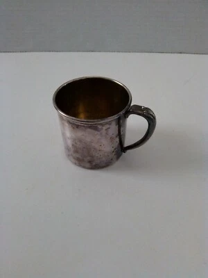 Taza bebé vintage Tudor Plate Oneida Community Foto 1 de 4