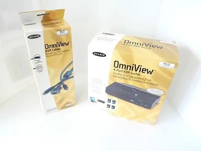 Belkin Omniview 4 port KVM switch - Image 1 of 3