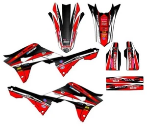 2017-2018 CRF 450R VIGOR Red Senge Graphics Kit Compatible with Honda - Picture 1 of 4